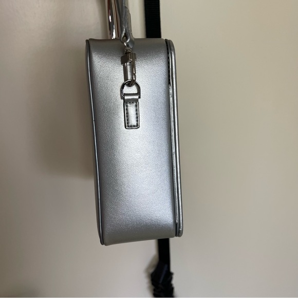 Coperni metallic grey square purse w dustbag - Picture 16 of 17